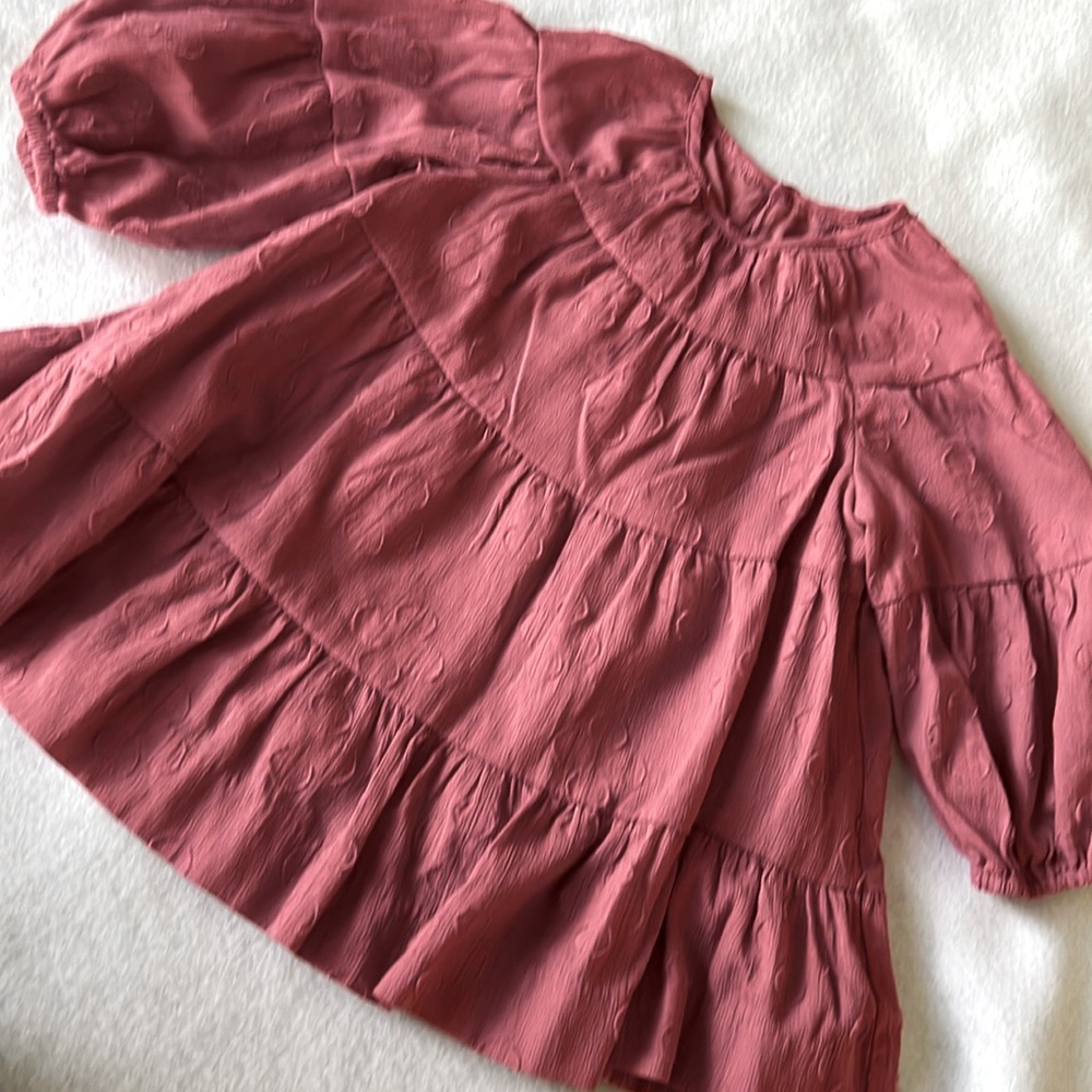 ZARA -Baby girl Slip-on dress fully lined